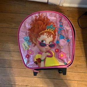 Fancy Nancy children’s rolling suit case